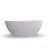 55 Inch Freestanding Solid Surface Soaking Bathtub