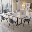 Ensemble de salle à manger Kloc Modern Kitchen, table de salle à manger extensible avec chaises rembourrées-439439431-419983307