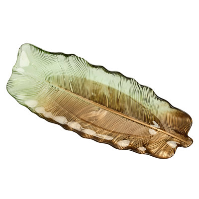 East Urban Home Glass Platter