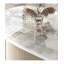 Bureau ovale en faux marbre-109870371