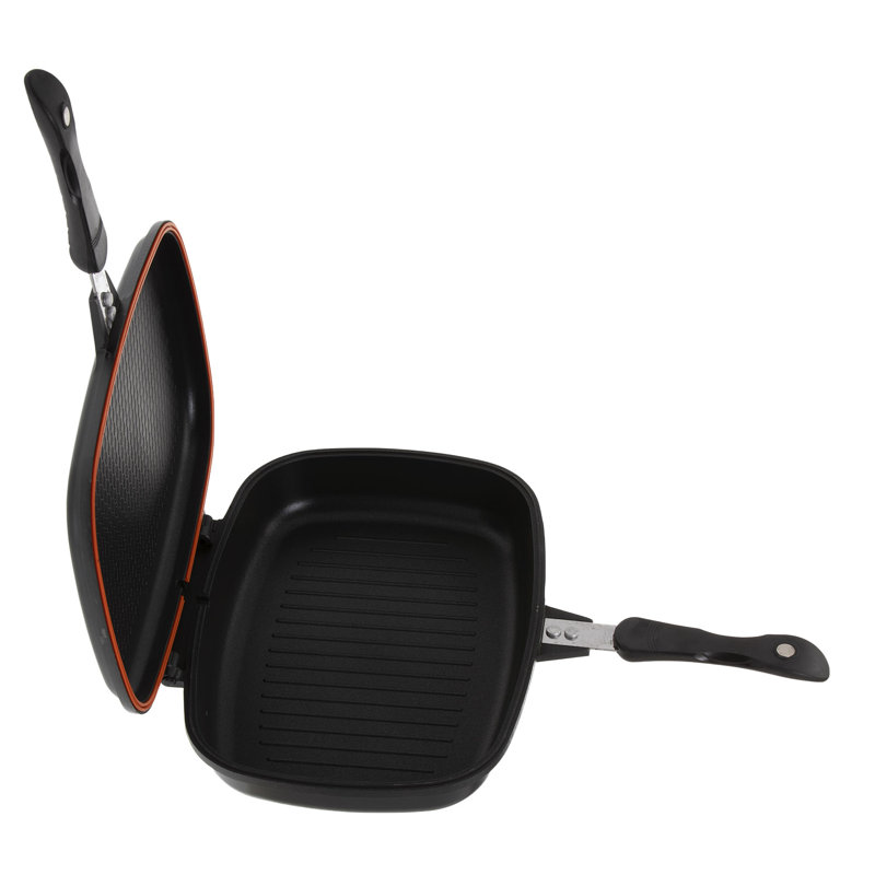 47.3cm Non-Stick Aluminum Grill Pan / Griddle Set
