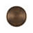 Round Coffee Table and End Table Set with Antique Brass Finish, Hammered Metal Design-584050551