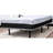 Upholstered Platform Foundation X Series - Modern Look, Gray Woven Fabric, Adjustable Legs, 1000 Lbs Capacity, Easy Setup Twin Base Strong Build, Load Capacity-1059194295