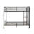 Full/Full Bunk Bed In Bristol Gunmetal Finish, Convertible To Two Single Full Beds, Metal Tube Slat System Included, Reversible , - Length Guard Rail, 6 Inch Mattress Height For Top Bunk, 38 Rail ,