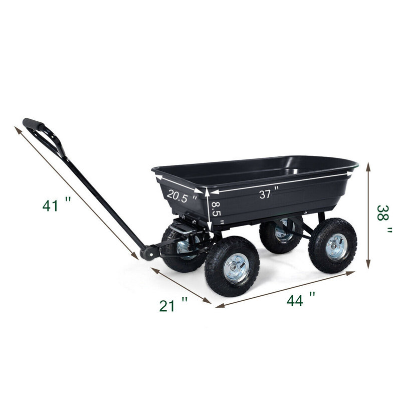 Chariots de jardin, Noir