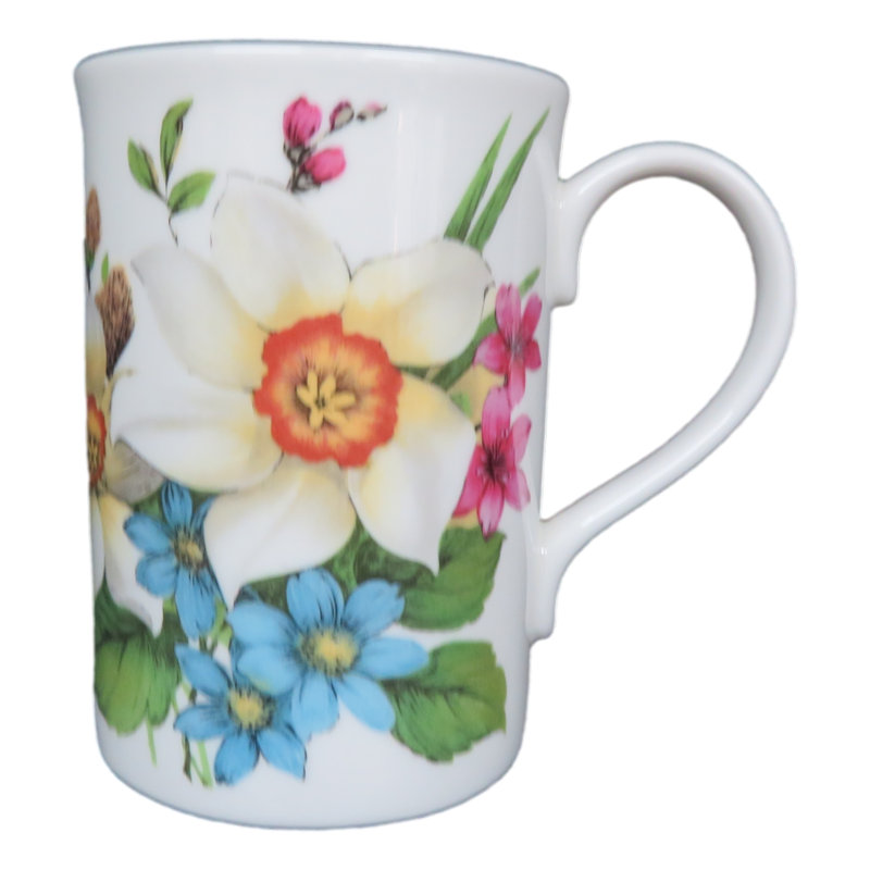Narcissus Patternson Bone China Mug