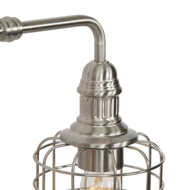 Delreal Wrought Iron Armed Sconce