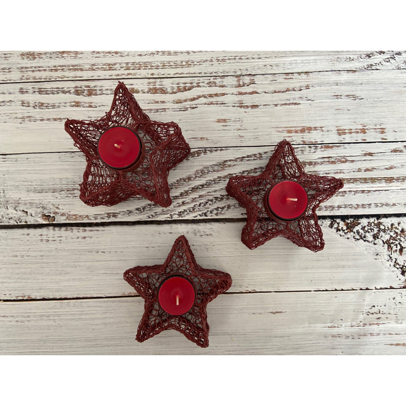 Crazy Wire Star Set of 3