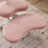Pink Cross-Leg Sit-Stand Office Chair With Wheels - Designed For Individuals With Attention Deficit Hyperactivity Disorder (ADHD), It Features Lumbar Support And An Adjustable-Height Stool, Providing Flexible Seating For A Home Office.