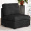 Grand fauteuil de rangement sans accoudoirs en velours côtelé Hutcheson-1212833440