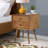 Gertz 2-Drawer Solid Wood Nightstand-1234437766