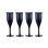Omnia Handmade Crystal Flute