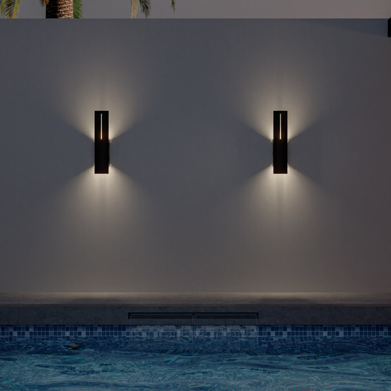 Aegis Aluminum LED Wall Light, 3000K