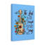 The Lord Guitar Flower 1 Piece Wrapped Canvas Wall Art
