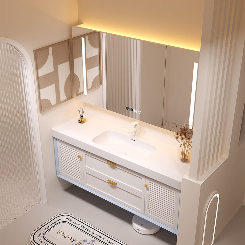 American modern simple bathroom cabinet