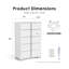Commode 5 tiroirs Duckworth-101025458