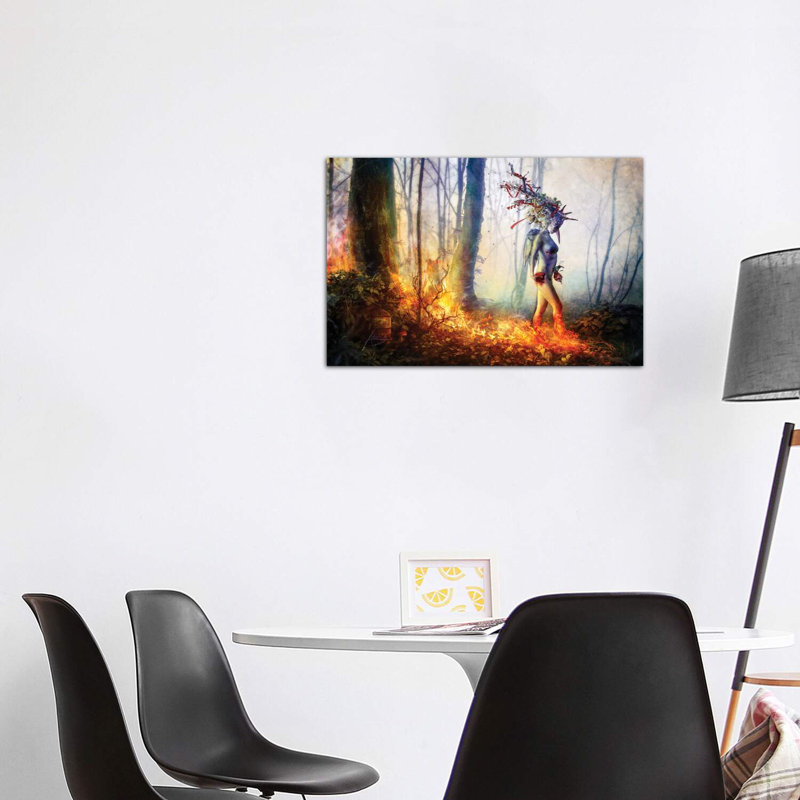 «Trust In Me», reproduction sur toile tendue, Toile tendue, H 26 po x l 40 po x 1,5 po