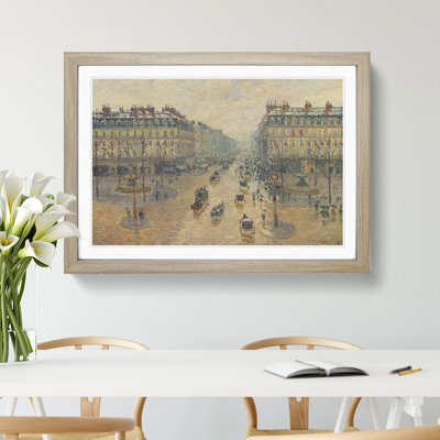 Avenue De L'Opera by Camille Pissarro - Picture Frame Painting