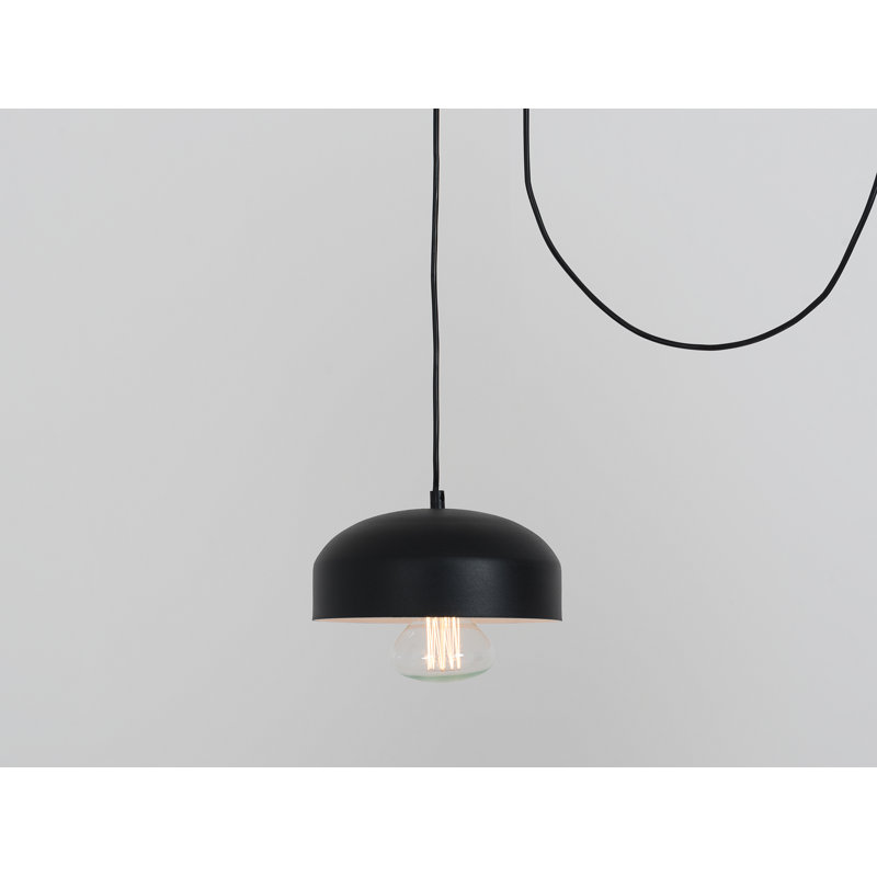 Allan 1 - Light Single Pendant, Black