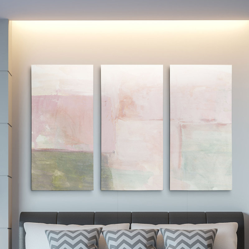 Reproduction d’art sur toile, "matinée méditation ii" , premium, H 24 po x l 36 po x P 1,5 po