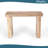 Solid Wood 45''L Console Table Sofa Table-1257189556