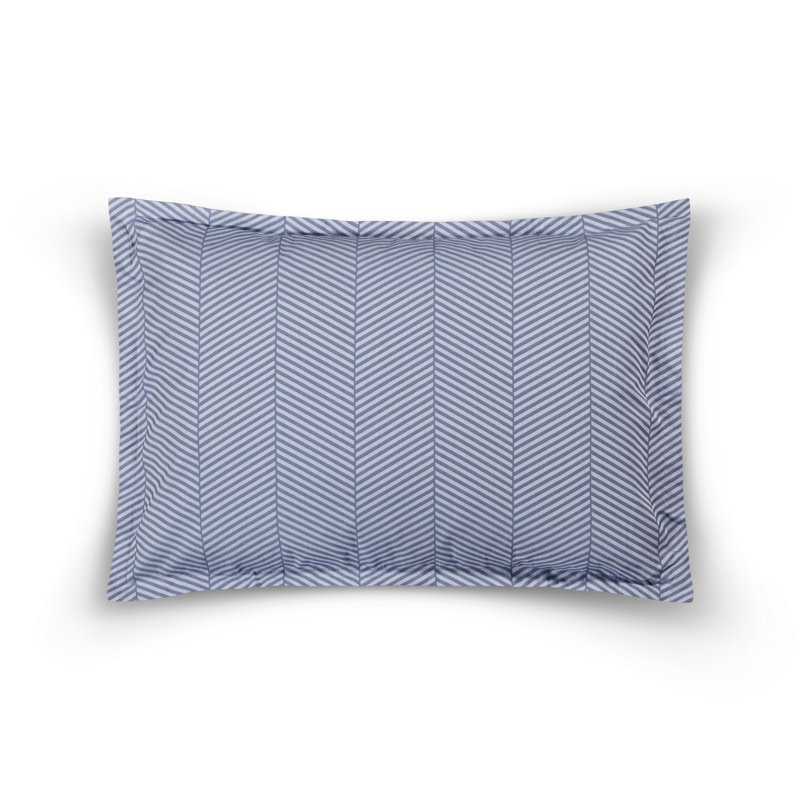 Taie d'oreiller de luxe (1 pièce), bleue, 19,7 po x 27,6 po | 100% coton, contexture de 290 fils, 300 g / m² | Fermeture d'enveloppe, lavable en douceur | Tissu doux et respirant pour un confort ultime, parfait pour toute chambre à coucher