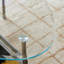 Modern Design Oval Tempered Glass Coffee Table