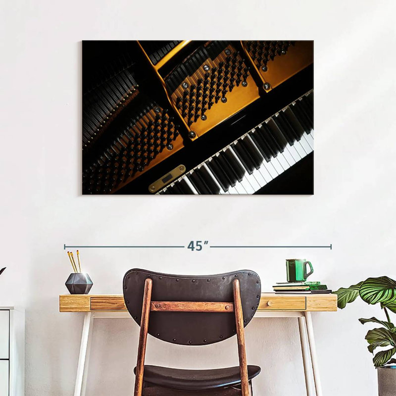 Piano à queue Abarca Opulent, H 26 po x l 39 po