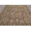 Tapis brun en laine noué à la main 9 pi x 12 pi 1 po Oushak