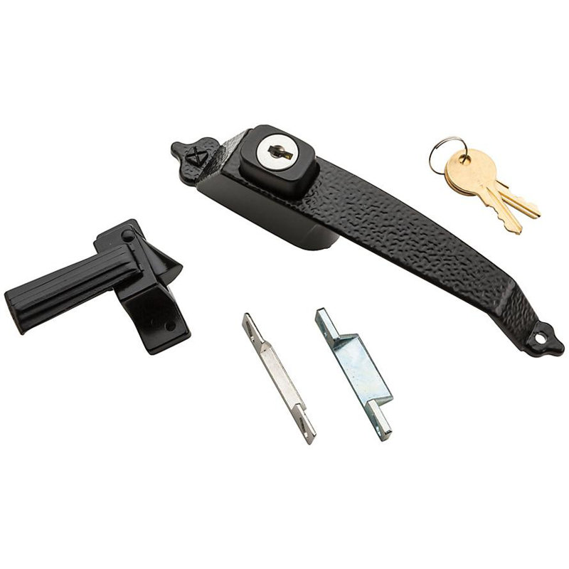 Push Button with Key Latch