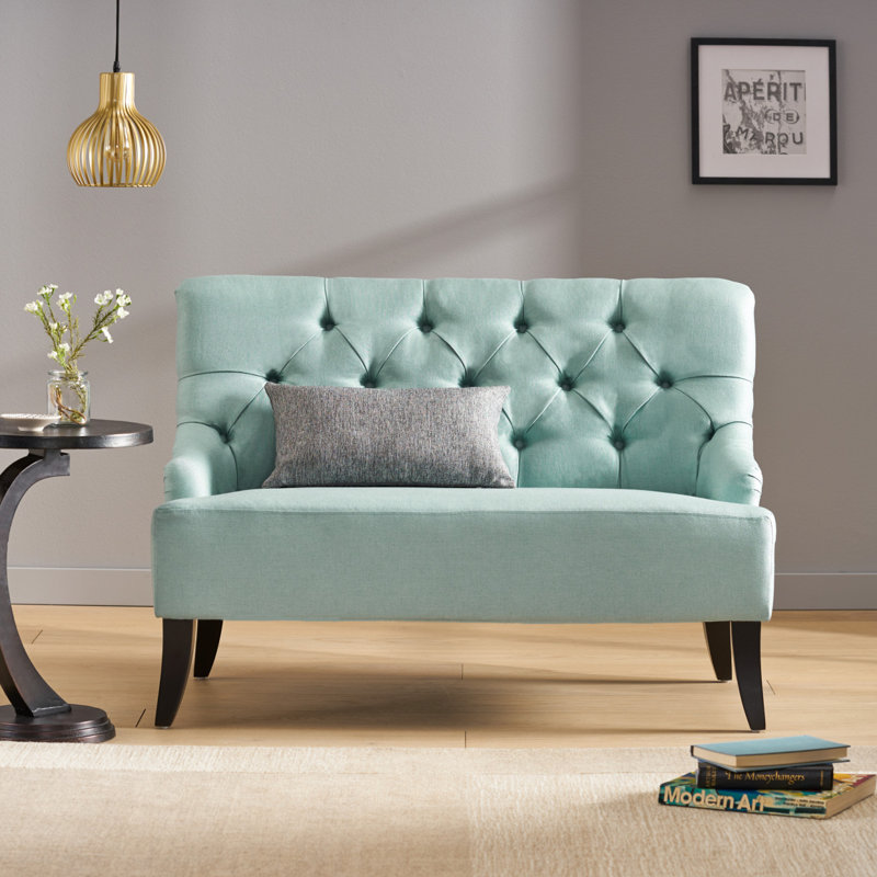 Canapé moderne Nicole Kd, Bleu clair