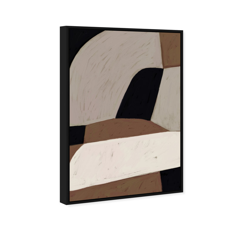 Hiding Away Print by Oliver Gal, 11"H x 16"W, Black Floater Frame