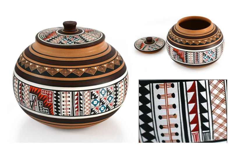 Rimsha Ceramic Decorative Urns & Jars