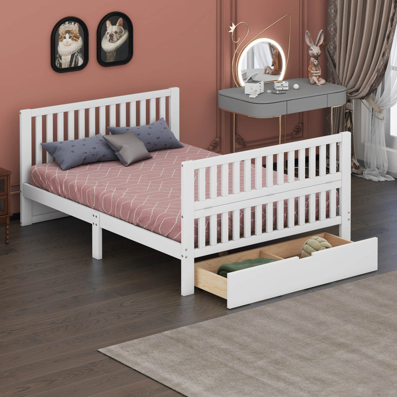 Lit de bébé Harpreet, Blanc
