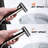 Toilet Handheld Bidet Spray - Corrosion Hygiene Enhancement Silver Metal For Construction