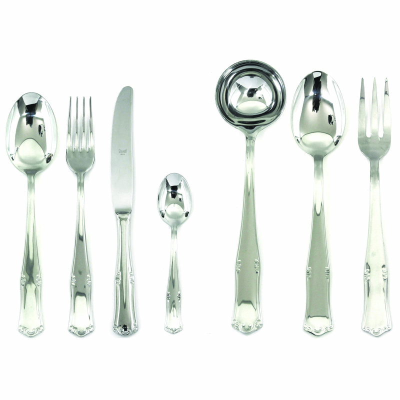 Bavaria 51 - Piece Stainless Steel Flatware Set - Service for 12