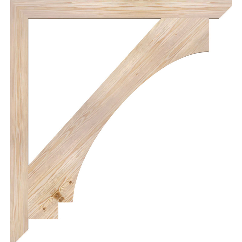 Support à lattes impériales l 3 1/2 po x P 44 po x H 48 po, sapin Douglas, Douglas (lisse), H 48 po x l 3,5 po x P 44 po