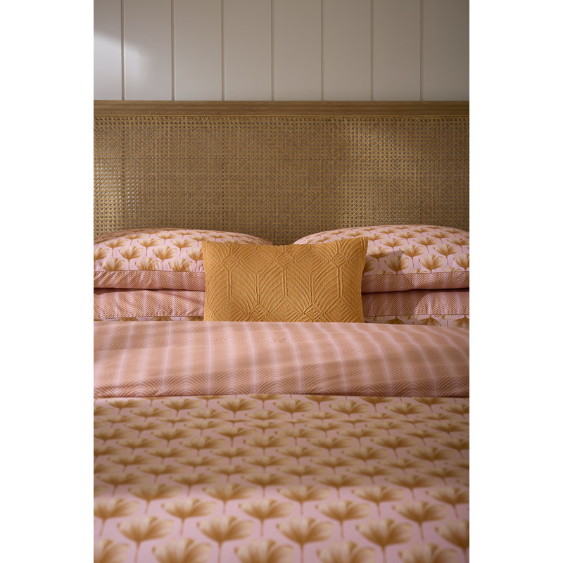 Ruggenti Linen Lumbar Pillow Cover & Insert, Russet