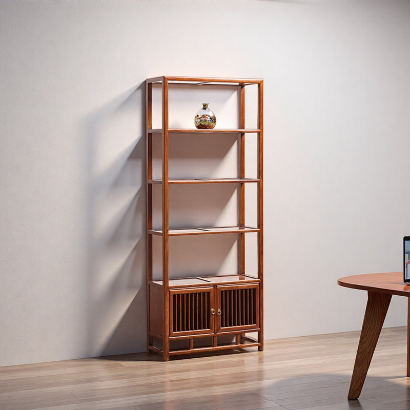 Nouvelle bibliothèque de style minimaliste classique chinois, 1