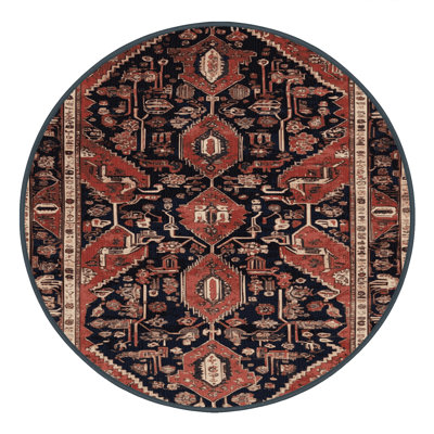 Tapis brun lavable à la machine