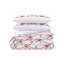 Peri Home Sasha Bows Duvet Set Holiday Red-113056052-113056054