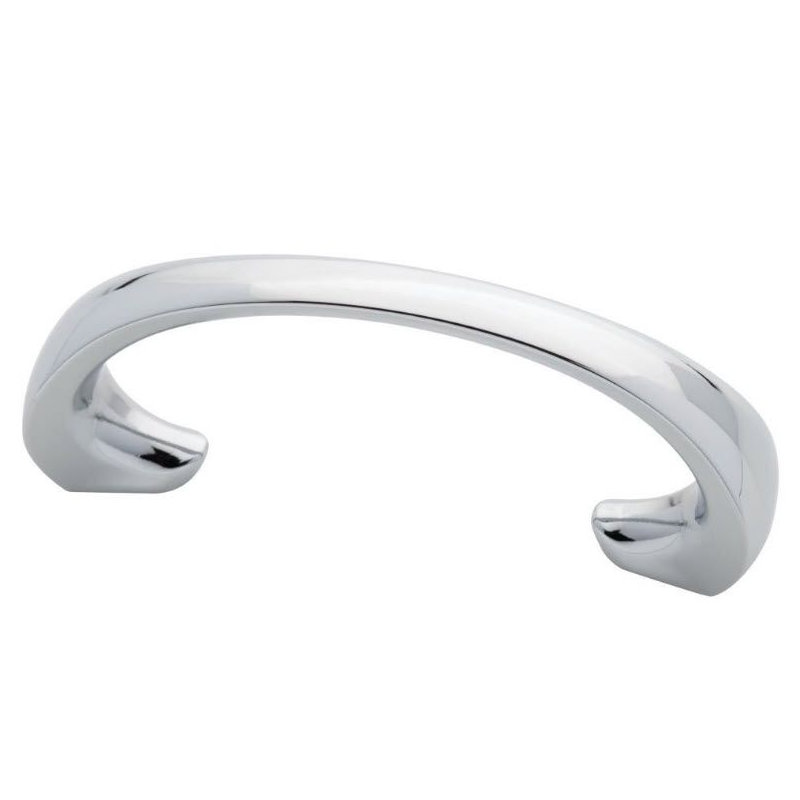 (Paquet de 5) Poignée 3 po Barcelona Sweepy, chrome poli
