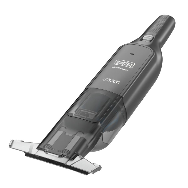 Aspirateur à main sans fil avec filtre, brosse et brosse à couvercles sans poussière Blackbink® 12V * Max * Black + Decker