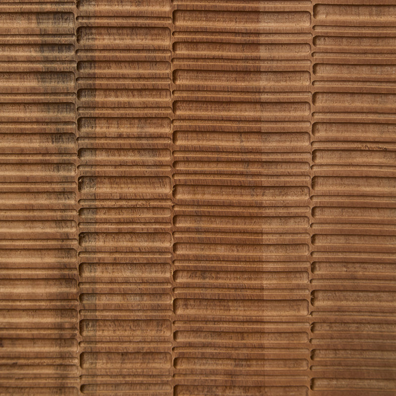 Abstract Wall Decor on Solid Wood