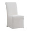 Ensemble de salle à manger rectangulaire en bois récupéré avec chaises roulées Gwendoline-690435092-690435083