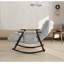 Chaise berçante pliante, chaise berçante rembourrée-54694572