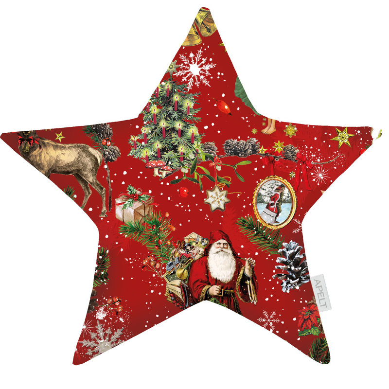 Novelty Cushion, Red