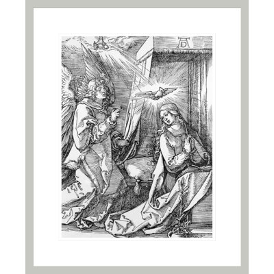 L'annonce de la série «Petite passion» par Albrecht Dürer, impression giclée encadrée