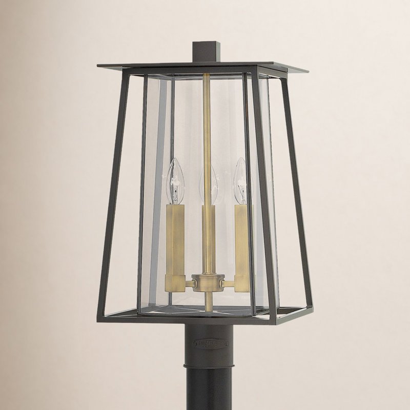 Walker 3-Light Lantern Head, Buckeye Bronze