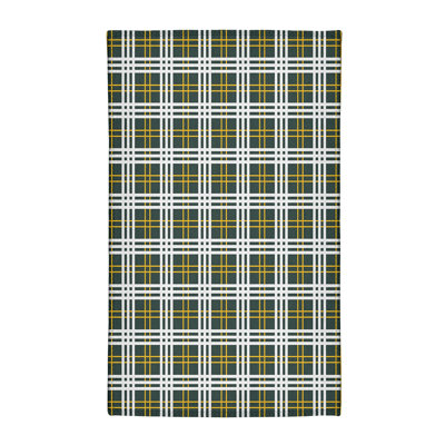 Tapis écossais vert